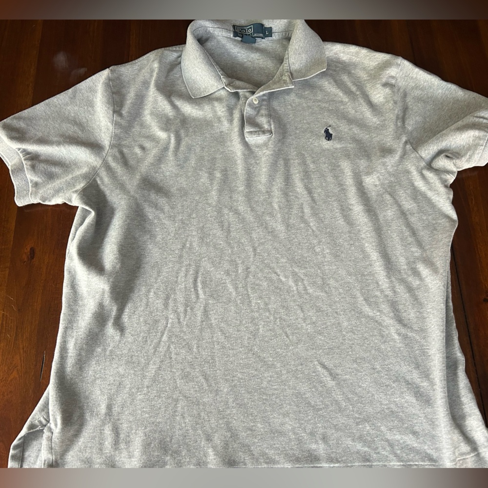 Men’s Large Gray Polo